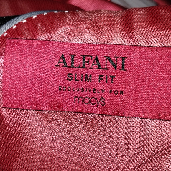 Alfani mens jacket blazer size 40L, like new, slim fit, from Macys - Picture 5 of 12